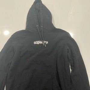 Black oversized hoodie. Size S